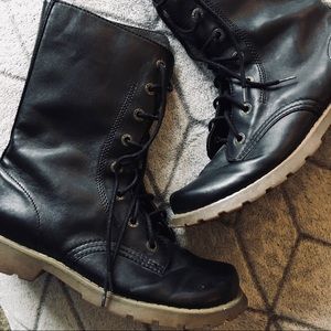 MIA Black Combat Boots